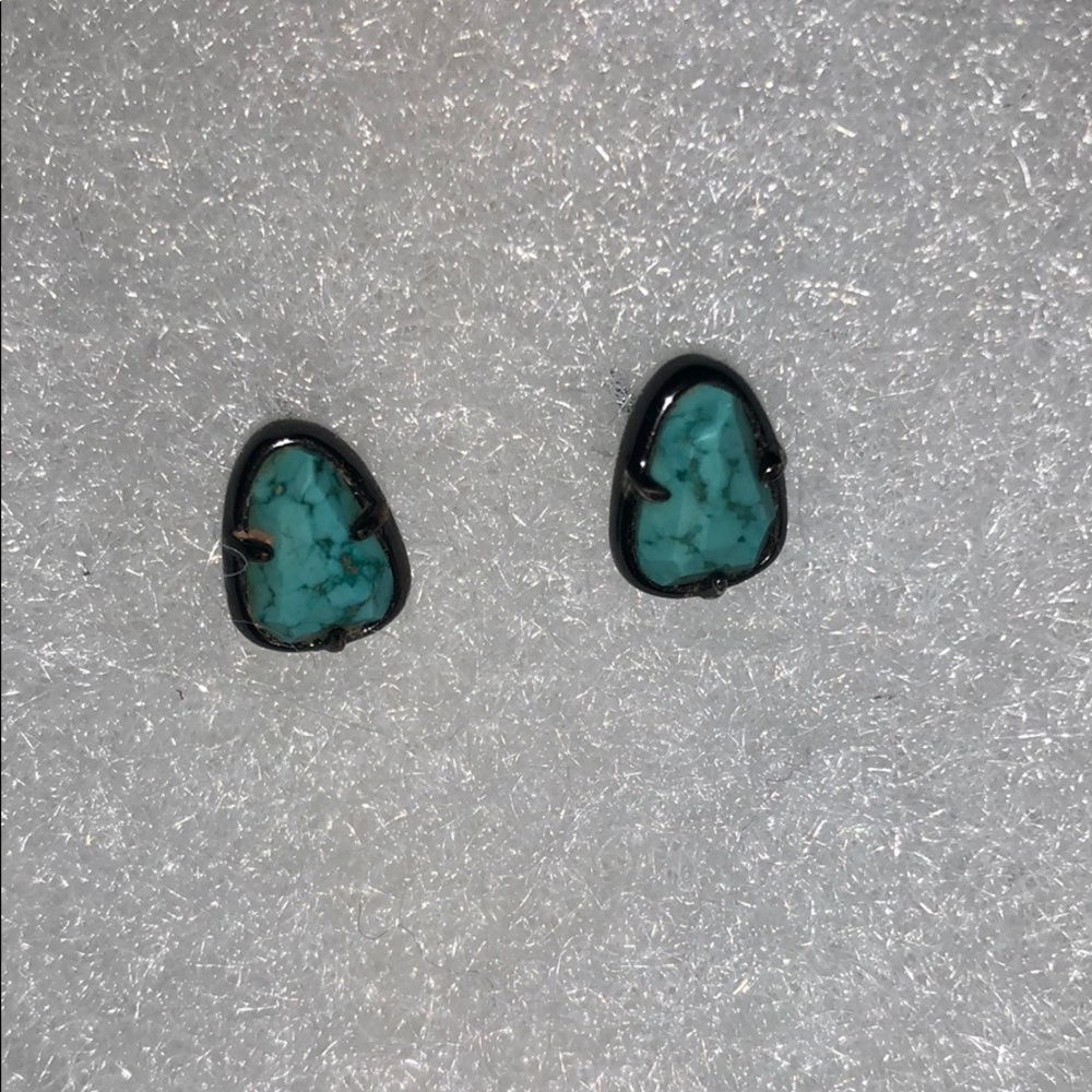 kendra scott turquoise stone earings